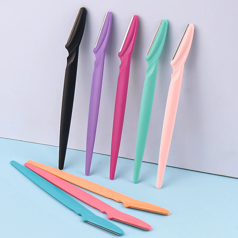 1pcs Eyebrow Trimmer Face Blade Shaver Portable Eye Brow Epilation Hair Removal Safety Eyebrow Cutting Woman Makeup Tools