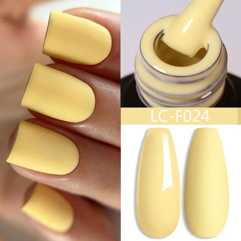 LILYCUTE Glitter Gel Nail Polish Sequins Semi Permanent UV Gel Colorful Gel Polish Soak Off UV LED Nail Gel Varnish For Manicure