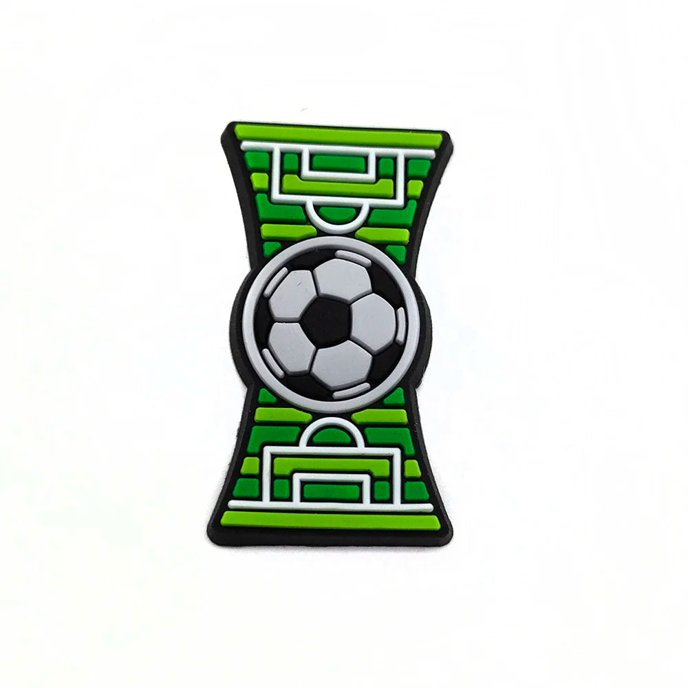 Soccer Football Sport Shoe Charms for Clogs Sandals Decoration Shoe Accessories Charms for Boys Gifts