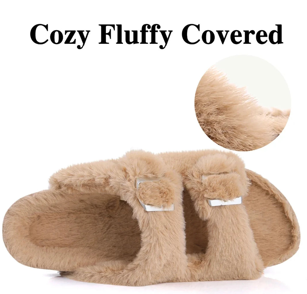 Kidmi Cork Suede Mules Slippers For Women Fashion Men Clogs Shoes Classic Cork Antislip Outdoor Slippers With Arch Support