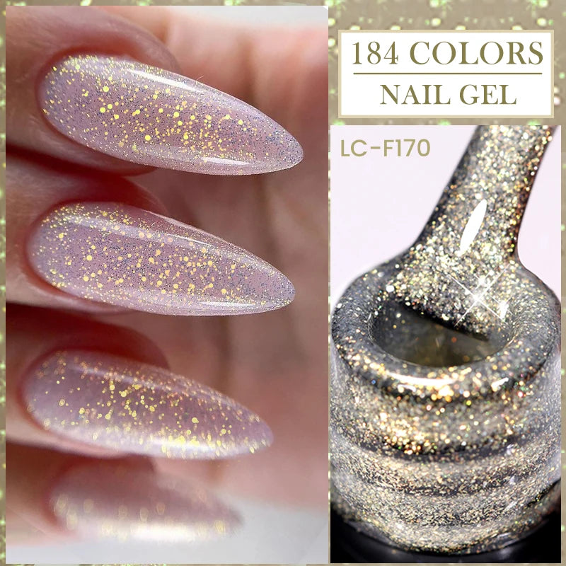 LILYCUTE 7ml Coffee Brown Dark Red Winter Nail Gel Polish Autumn Winter Color Semi Permanent Soak Off UV LED Varnish