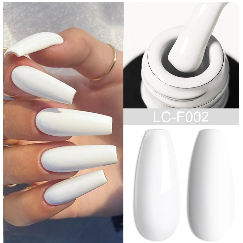 LILYCUTE 7ml Coffee Brown Dark Red Winter Nail Gel Polish Autumn Winter Color Semi Permanent Soak Off UV LED Varnish