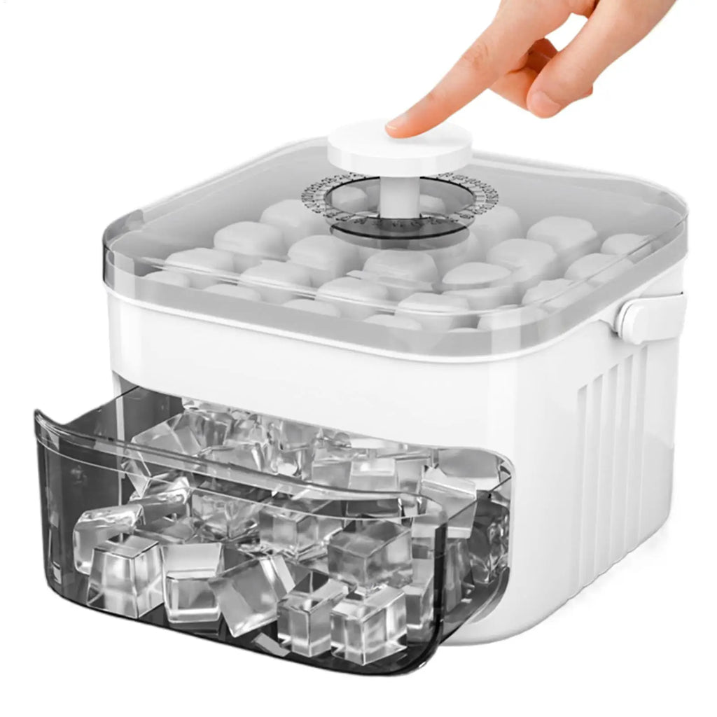 50 Grid Ice Tray Double-layer Ice Making Box Ice Cube Freezed Moulds Box Ice MakeTool For Whiskey Cocktails Sodas Juices Yogurt