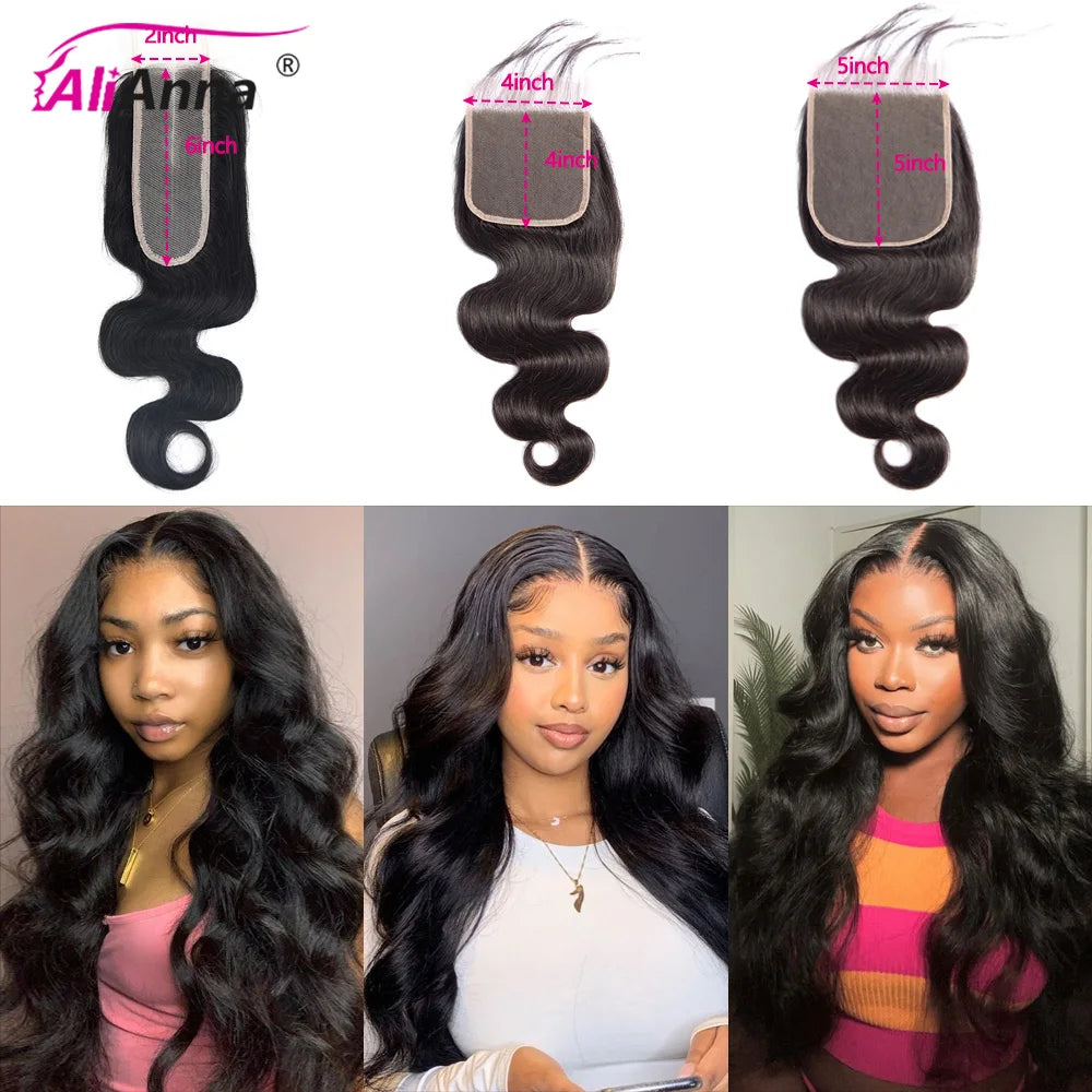 24 26 Inch Human Hair Bundles And Closure Body Wave Bundles With 4x4 Closure Raw Hair Bundles Human Hair 5x5 2x6 HD Lace Closure Brazilian Human Hair Bundles And Weaves Raw Hair Bundles Deals Transparent HD Lace Closure 100% Human Hair Fast Shipping