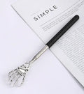 Portable Stainless Steel Telescopic Back Scratcher Extendable Scratcher Back Massager Tool For Blood Circulation Relax Health