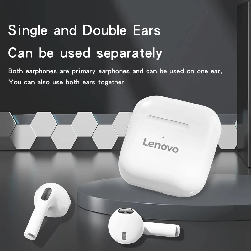 Original Lenovo Pro4 TWS Wireless Earphone Bluetooth Headset HiFi Noise Reduction Earbuds Waterproof Game Sports Mic Headphone