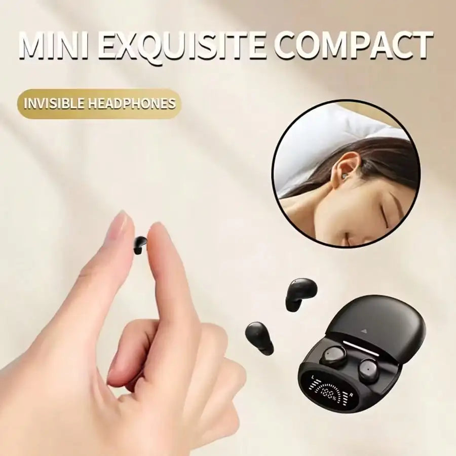 New Wireless Earbuds With Sliding Cover, Unisex Mini Earphones Compatible With All Smartphones, Portable And Wearable