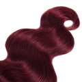 #99j Red Colored Bundles Body Wave Human Hair For Extension 99j Burgundy Human Hair Bundles Remy Hair Weaving 1/2/3 Bundle Deals