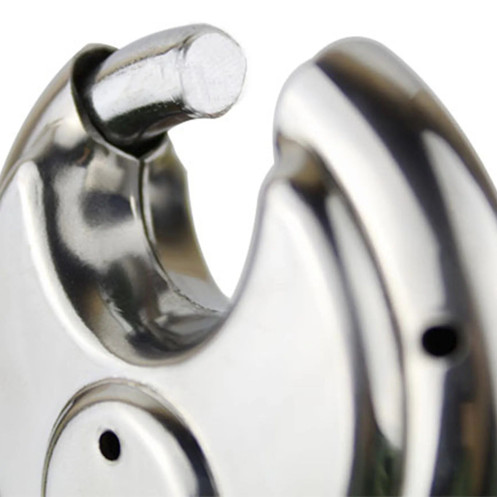 Stainless Steel Corrosion Resistant Discus Padlock With Keys Secure Anti Rust Lock For Warehouse Garage Storage Security