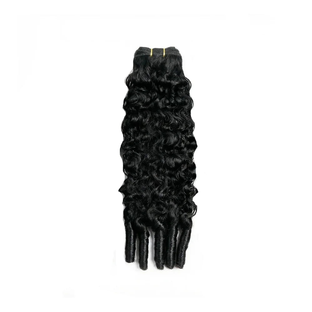 Ali Queen Hair Single Bundle 28 30 Inches Burmese Curly Human Hair Bundle 1 Pc Spiral Curly Ends Virgin Hair Weave Ringlet Curly