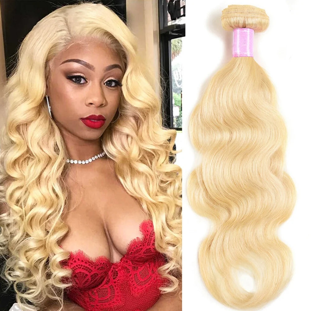 613 Color Hair Weave 1 3 4 Bundles Weaving Peruvian Body Wave Remy Hair Bundle 10 - 30 inch Human Hair Weft For Women