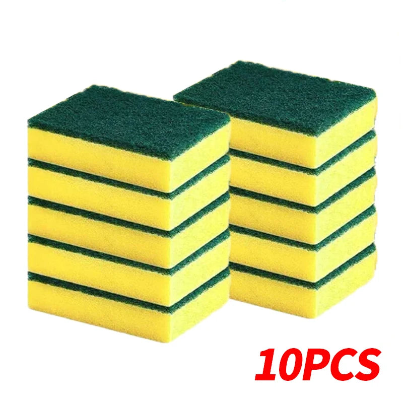 Highly absorbent double-sided sponge magic cleaning pot rust sponge cleaning brush kitchen cleaning tool