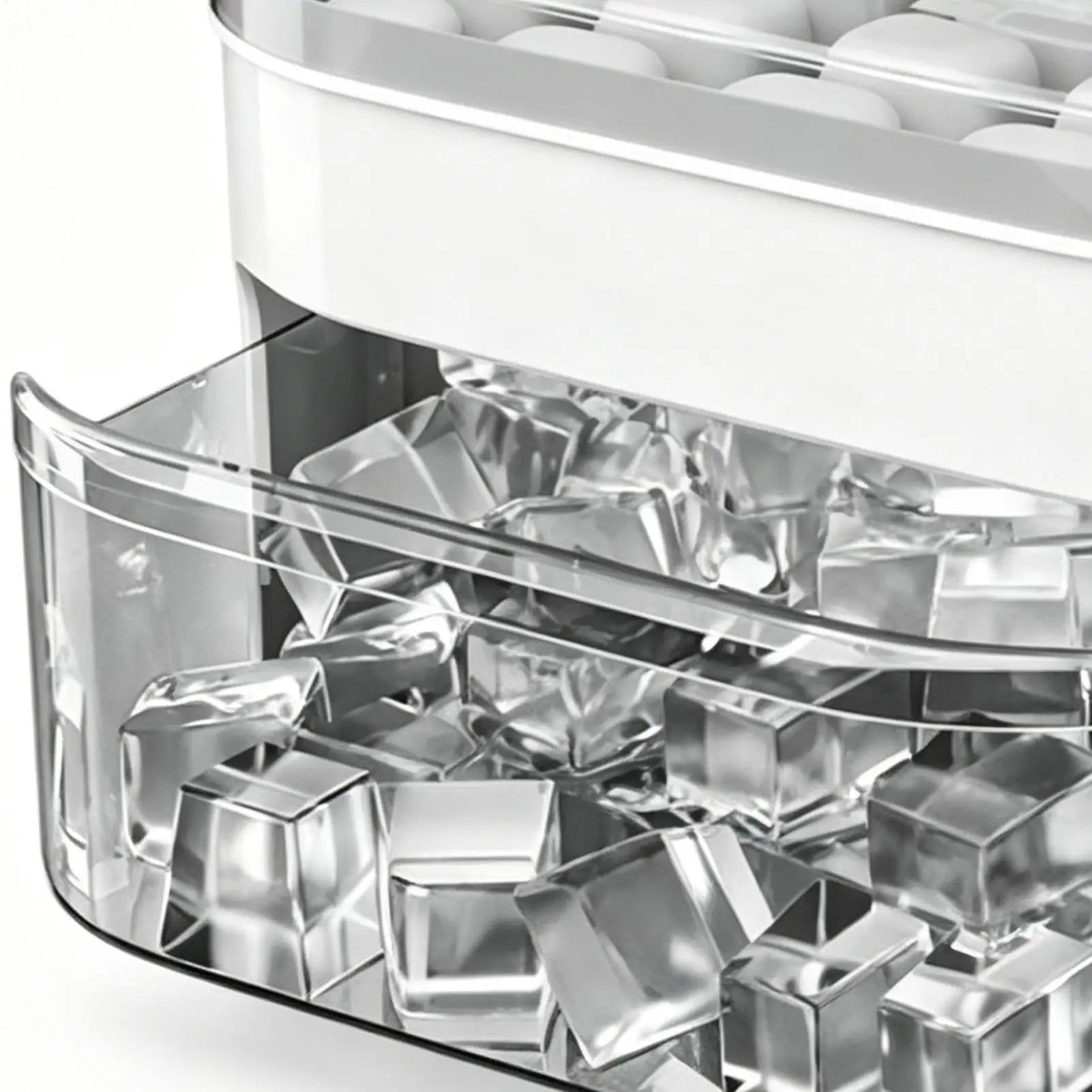 50 Grid Ice Tray Double-layer Ice Making Box Ice Cube Freezed Moulds Box Ice MakeTool For Whiskey Cocktails Sodas Juices Yogurt